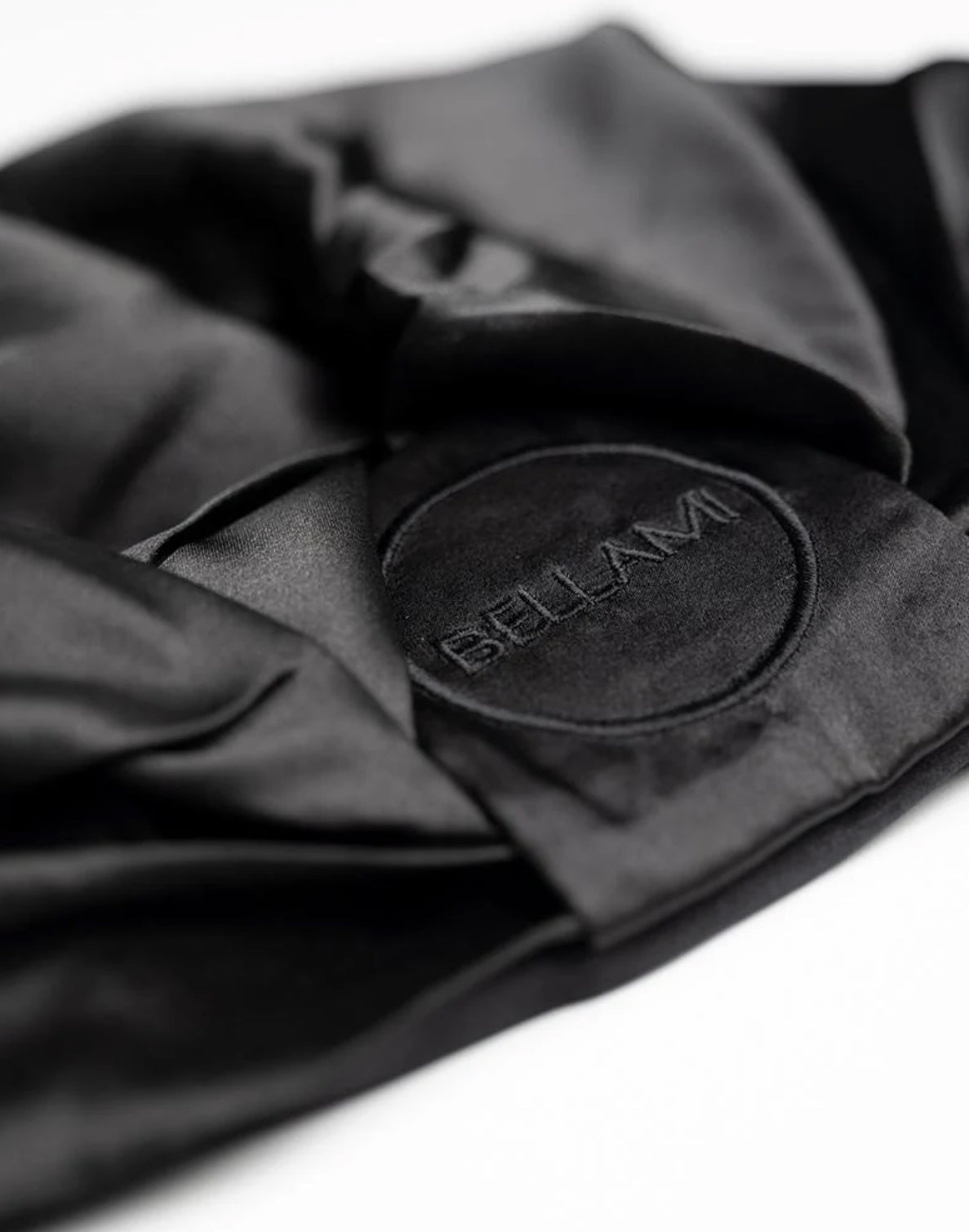 NIGHT CAP: MULBERRY SILK HAIR EXTENSION BONNET from Bellami - Iconic Upgrades